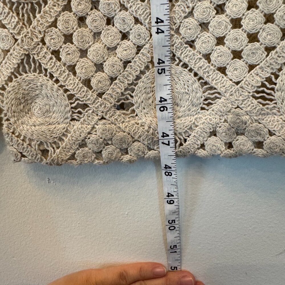 NWT! Revolve - Andrea Iyamah Hira Crochet Pants in XS (chalk) - Picture 6 of 11